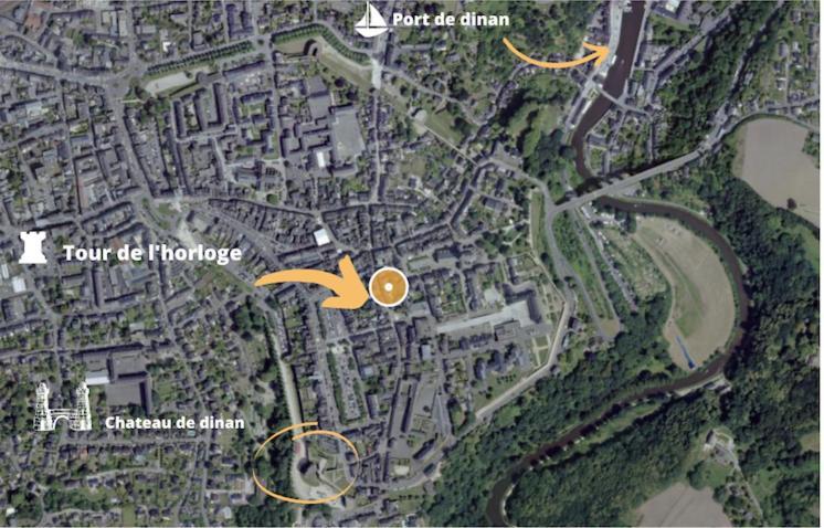 Apartmán Ohara Dinan Exteriér fotografie